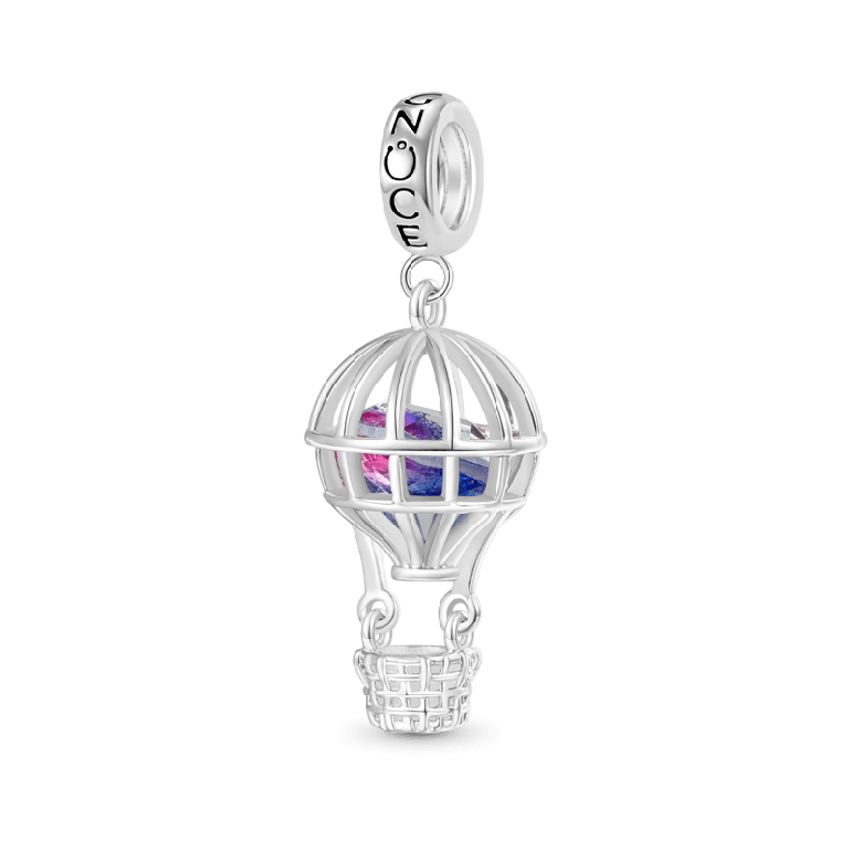 Gnoce Hot Air Balloon Travel Pendant Dangle Charm