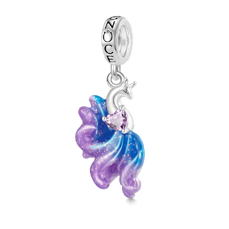Gnoce Nine Tailed Fox Pendant Dangle Charm