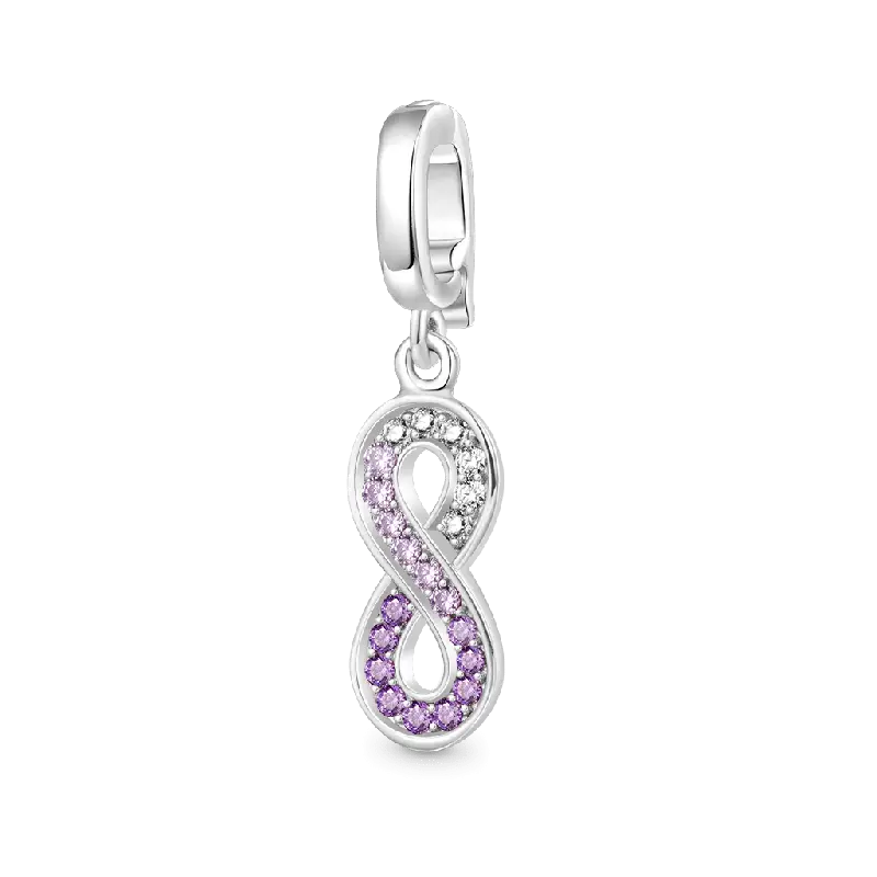 Gnoce Infinity Love Clasp Clusters Charm