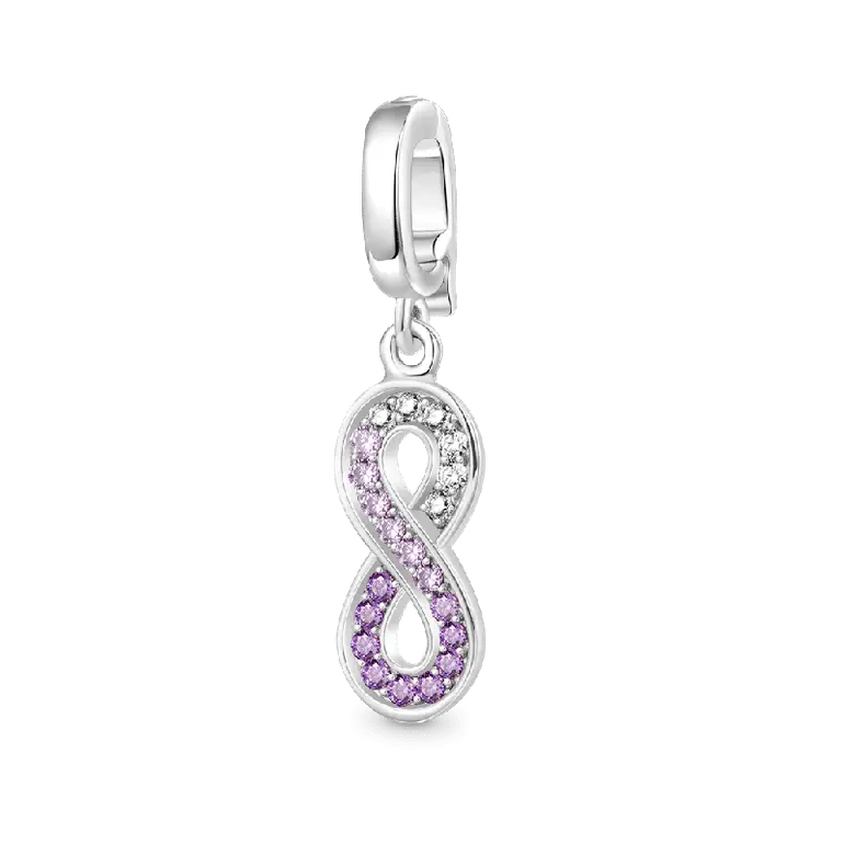 Gnoce Infinity Love Clasp Clusters Charm