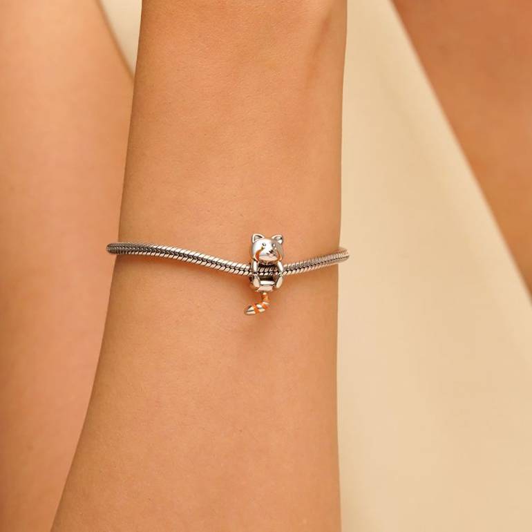 Gnoce Cute Red Panda Charm
