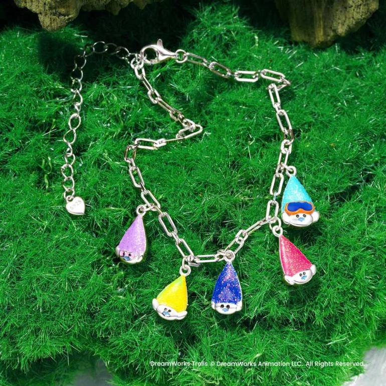 Gnoce Trolls Figure Multicharm Bracelets