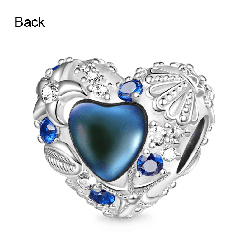 Gnoce Sea World Heart Mood Charm