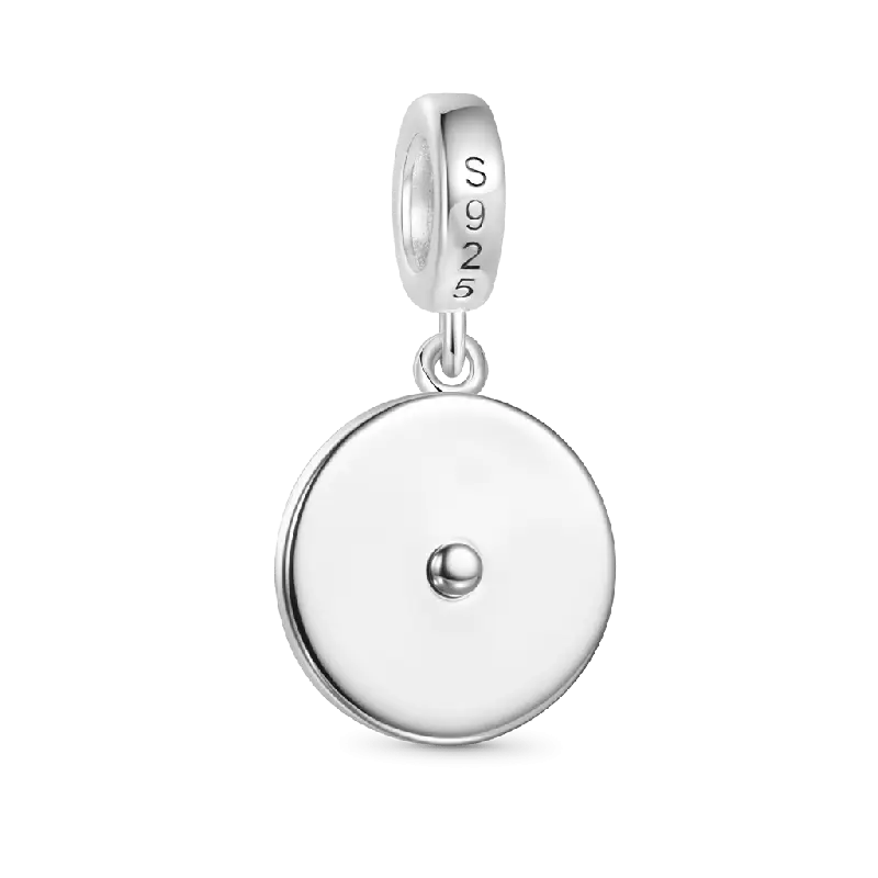 Gnoce Edgy Spinner Wheel Pendant Dangle Charm