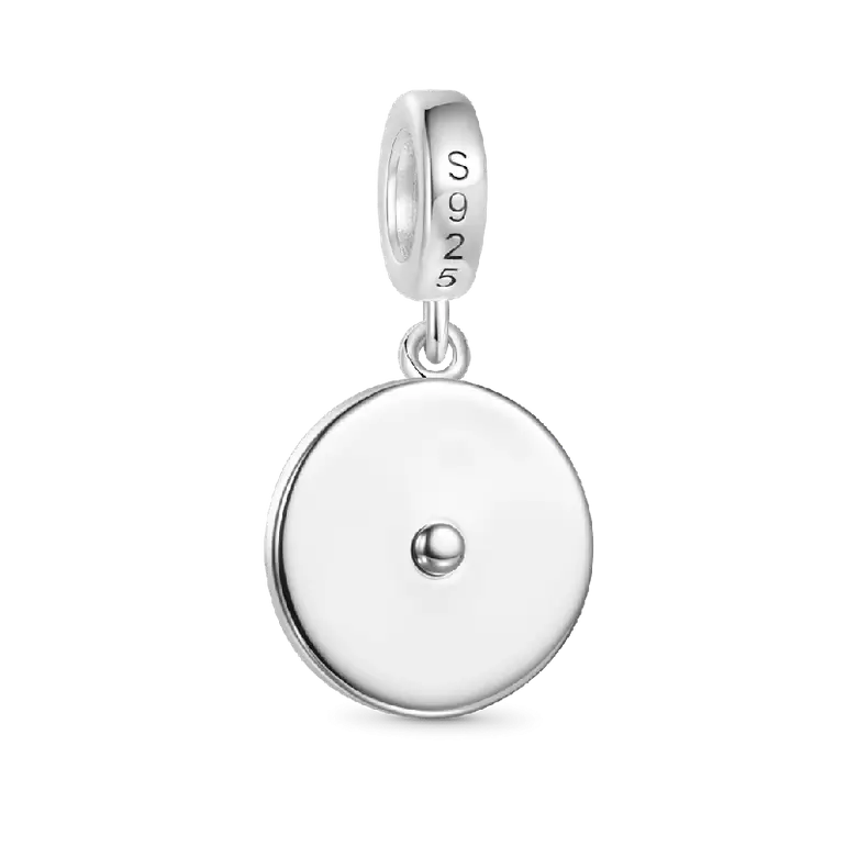 Gnoce Edgy Spinner Wheel Pendant Dangle Charm