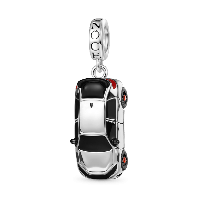 Gnoce Racing Car Pendant Dangle Charm