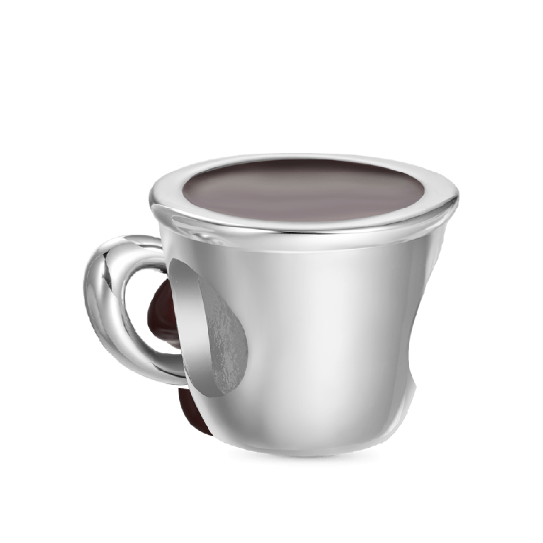 Gnoce Coffee Cup Embraces Love Charm