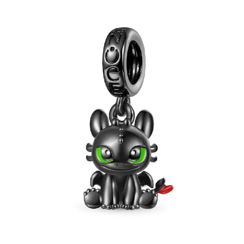 Gnoce How to Train Your Dragon Toothless Pendant Dangle Charm