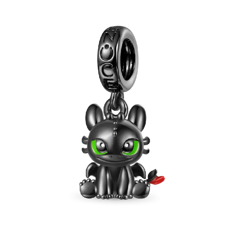 Gnoce How to Train Your Dragon Toothless Pendant Dangle Charm