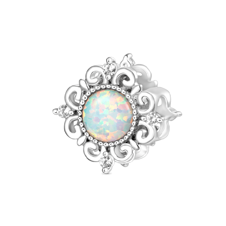 Gnoce Vintage Opal Charm