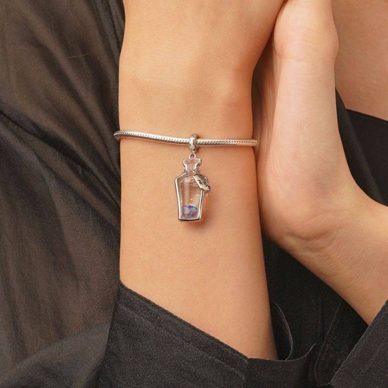 Gnoce Glow-in-the-Dark Alice's Magic Potion Pendant Dangle Charm