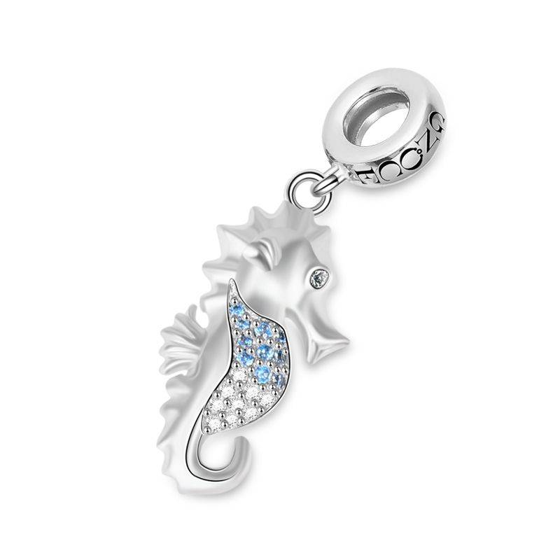 Seahorse Charm Pendant 925 Sterling Silver