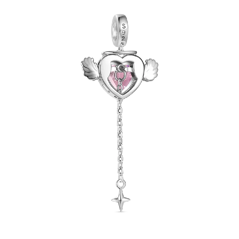 Gnoce Fidget Flying Angle Wing Charm