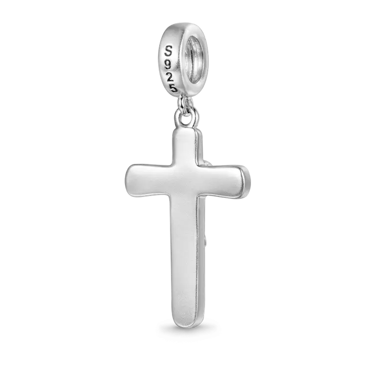 Gnoce Cross with Jesus Christ Pendant Dangle Charm