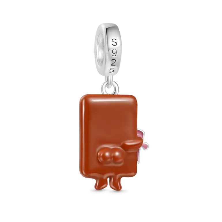 Gnoce Matching Choco's Heart  Pendant Dangle Charm