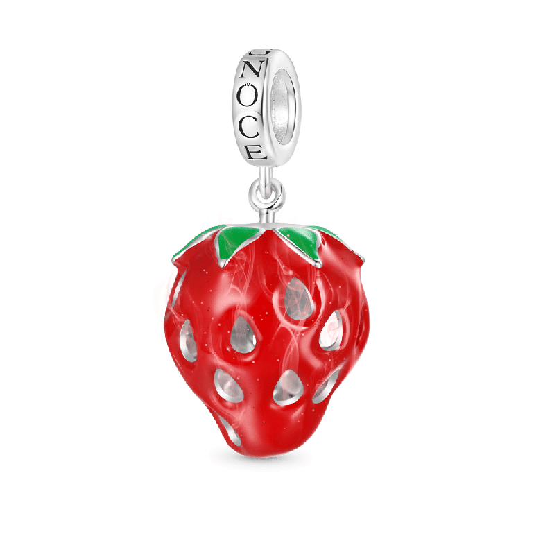 Gnoce Cute Red Strawberry Incense Pendant Dangle Charm