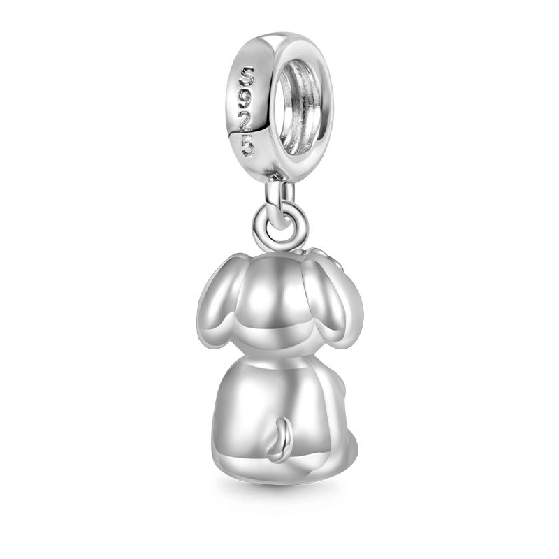 Gnoce Embrace Love Elephant & Baby Pendant Dangle Charm