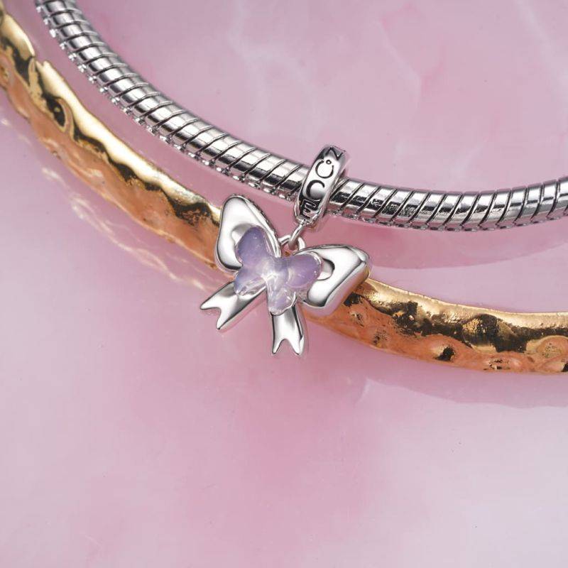 Gnoce Color-changing Bow-knot Charm