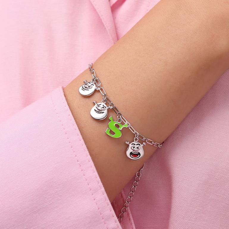 Gnoce Shrek Quirky Expression Bracelets