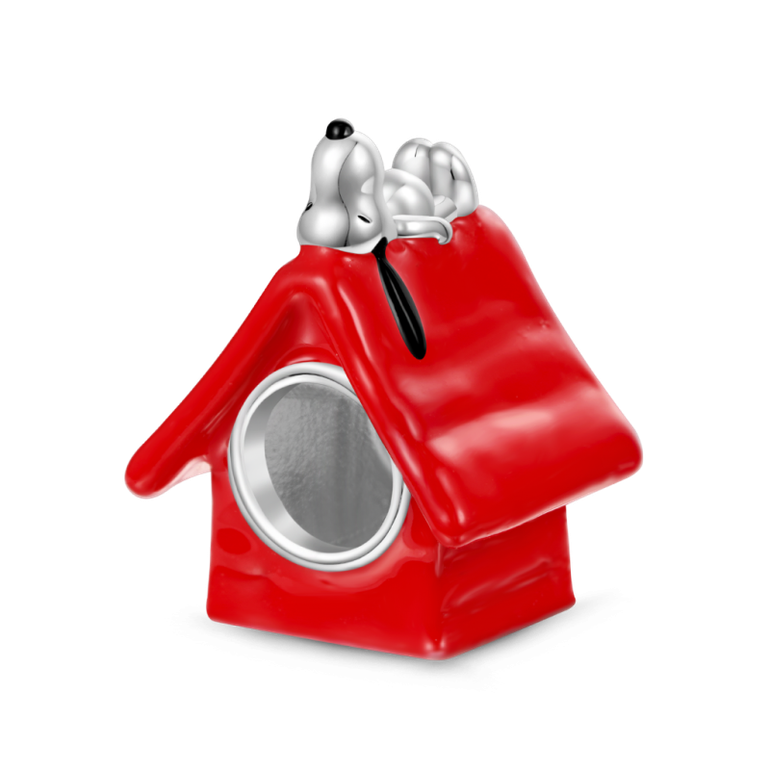 Gnoce Peanuts Snoopy Dog House Charm