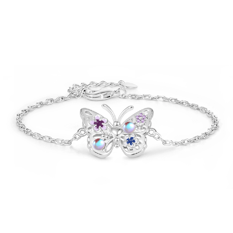 Gnoce Adjustable Flying Butterfly Bracelets