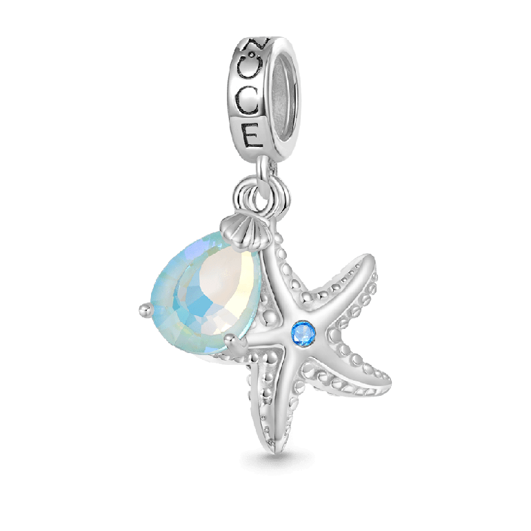 Gnoce Ocean Starfish Pendant Dangle Charm