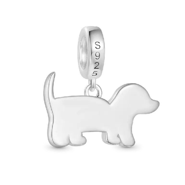 Gnoce Dachshund Pendant Dangle Charm