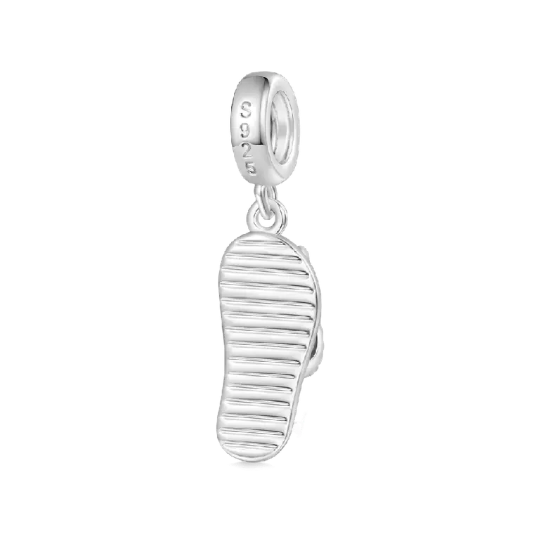 Gnoce Summer Beach Flip-Flop Pendant Dangle Charm