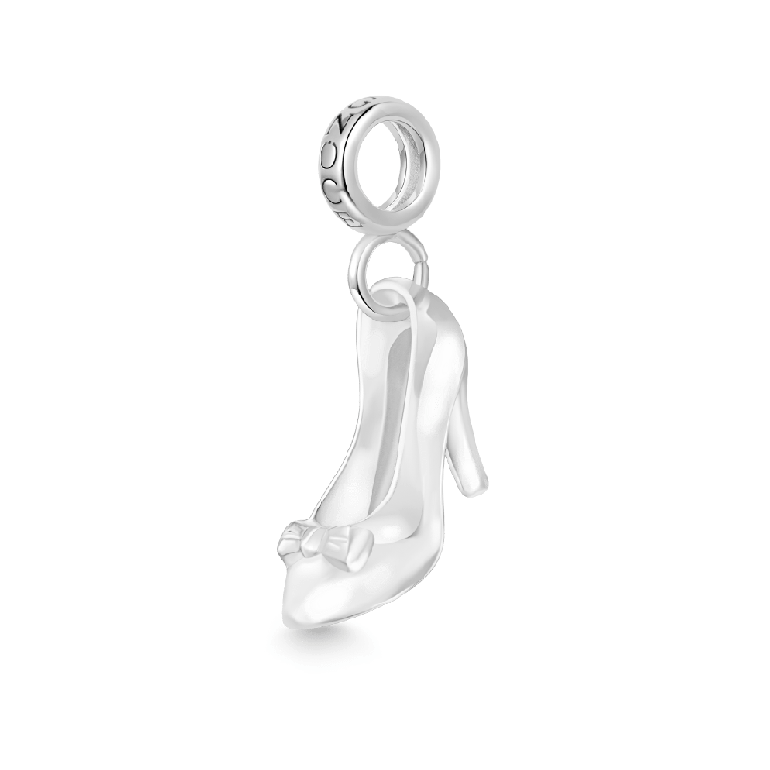 Gnoce Cinderella Glass Slipper Pendant Dangle Charm