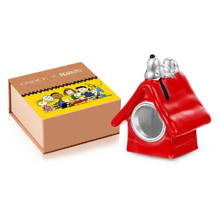 Gnoce Peanuts Snoopy Dog House Charm