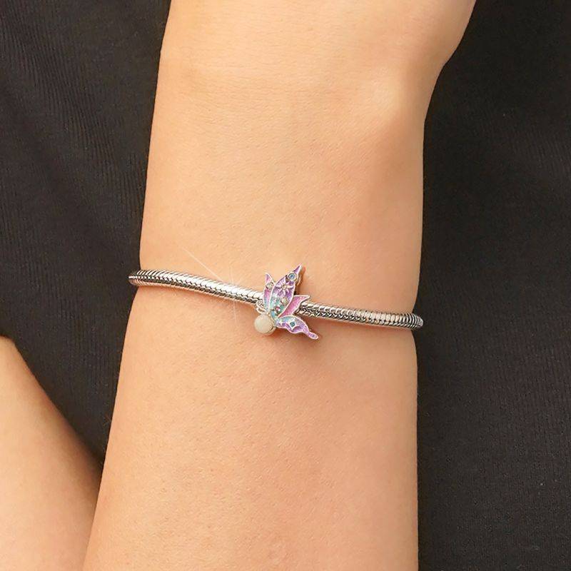 Gnoce Butterfly Glow-in-the-Dark Charm