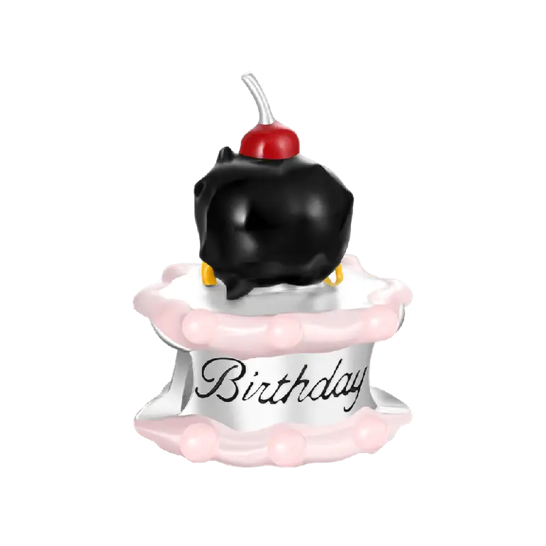 Gnoce Sweet Betty Boop Birthday Cake Charm