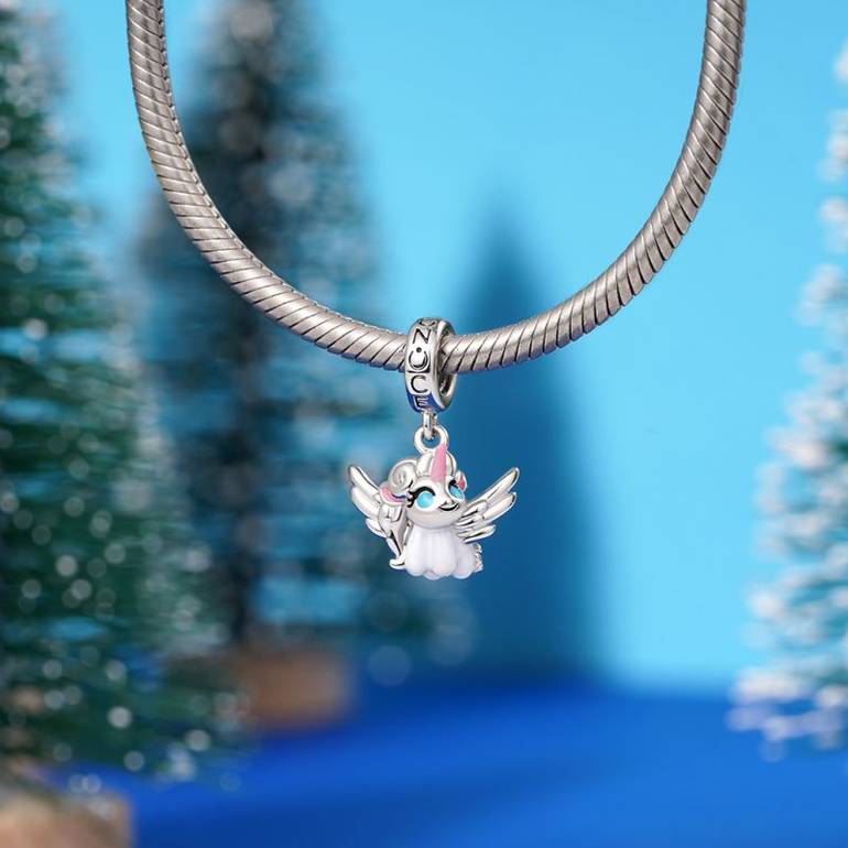 Gnoce Whimsy Unicorn Pendant Dangle Charm