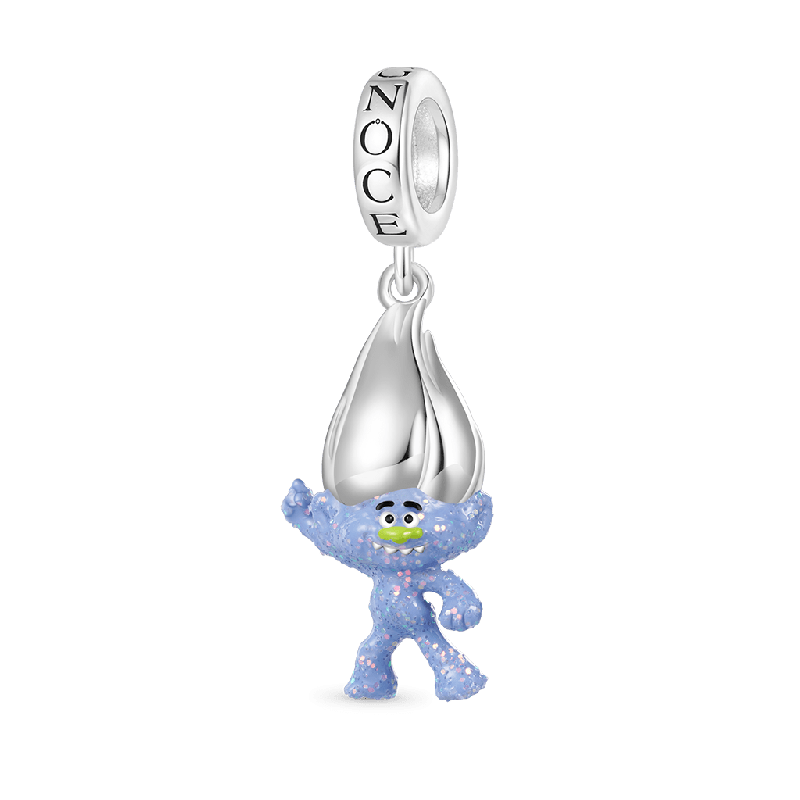 Gnoce Trolls Guy Diamond Pendant Dangle Charm