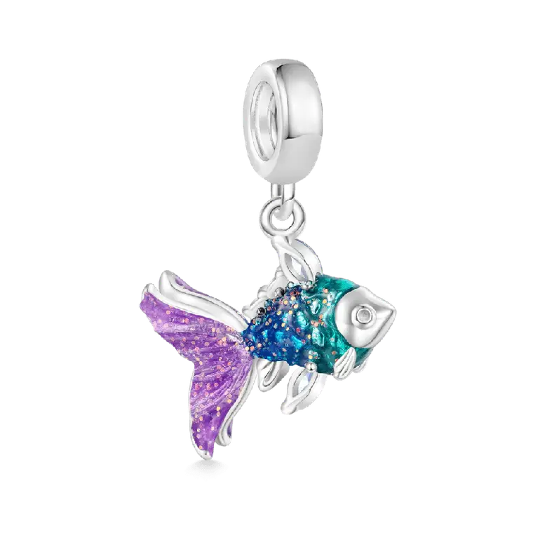 Gnoce Ocean Goldfish Pendant Dangle Charm