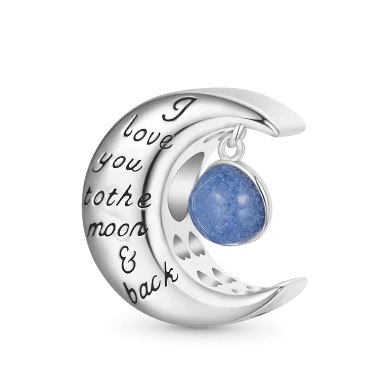 Gnoce Moon Glow in the Dark Charm