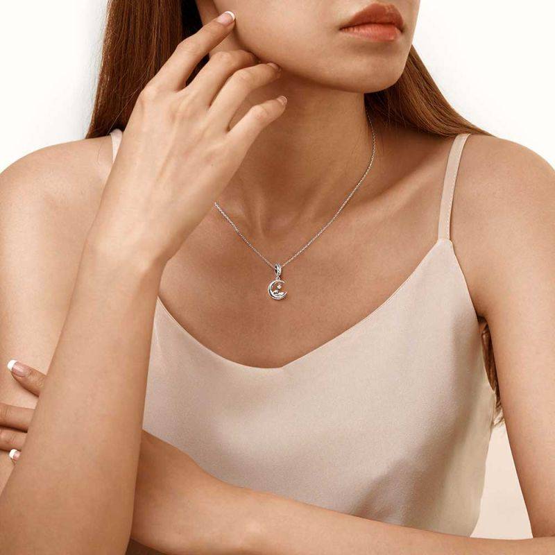 Gnoce Sleeping Baby Love You Pendant Dangle Charm