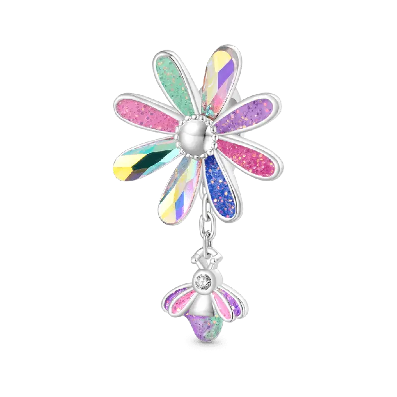 Gnoce Bee Daisy Colorful Charm
