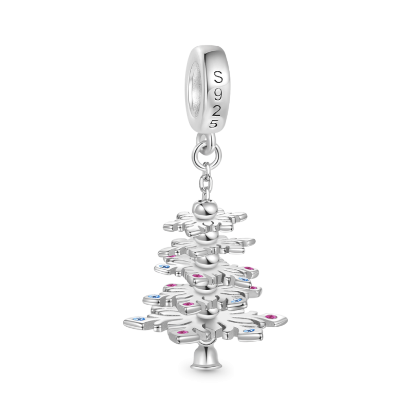 Gnoce Christmas Snowflake Tree Pendant Dangle Charm