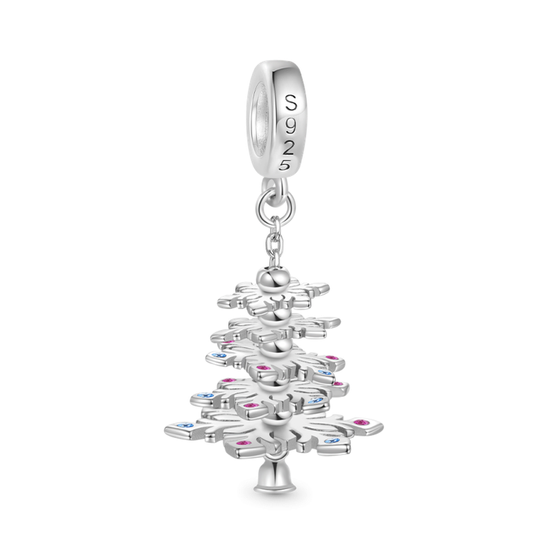 Gnoce Christmas Snowflake Tree Pendant Dangle Charm