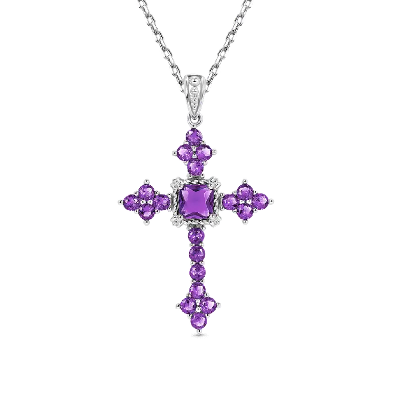 Gnoce Elegant Vintage Cross Pendant Necklaces