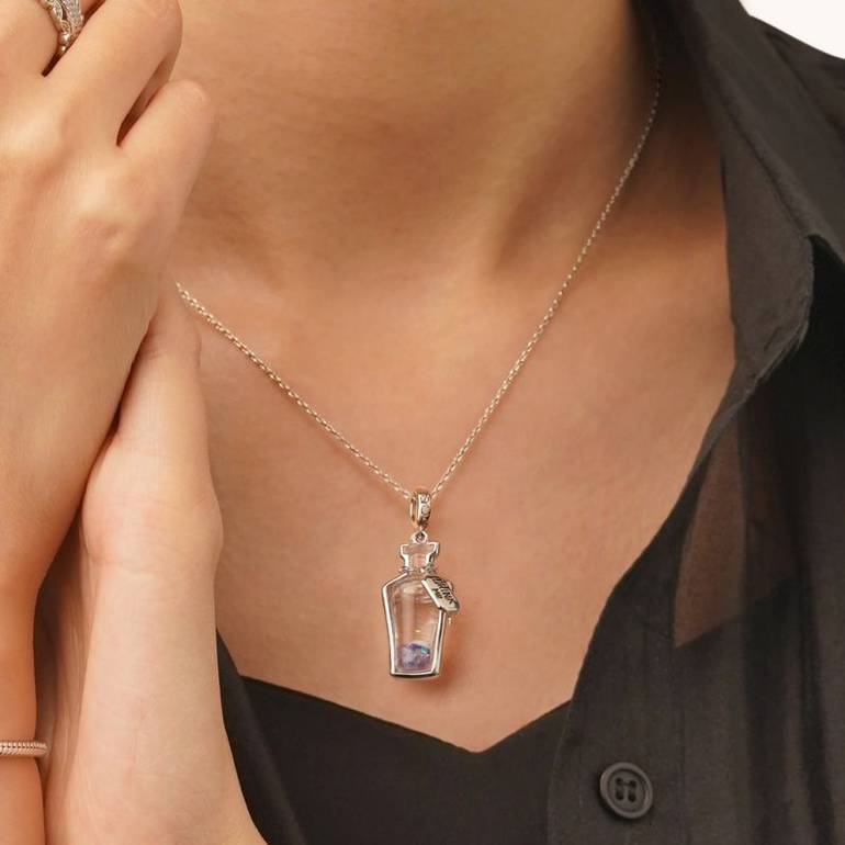 Gnoce Glow-in-the-Dark Alice's Magic Potion Pendant Dangle Charm