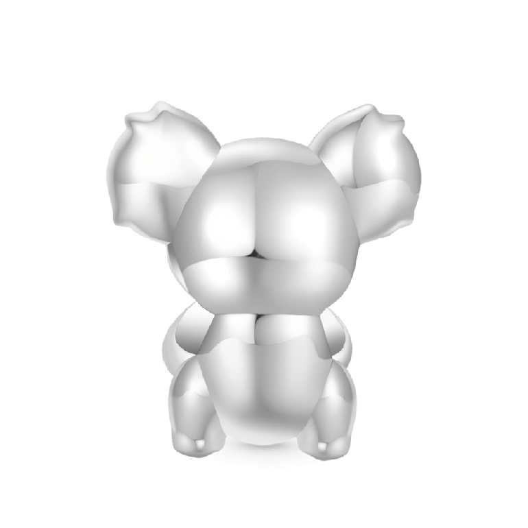 Gnoce Koala Embraces Heart Charm