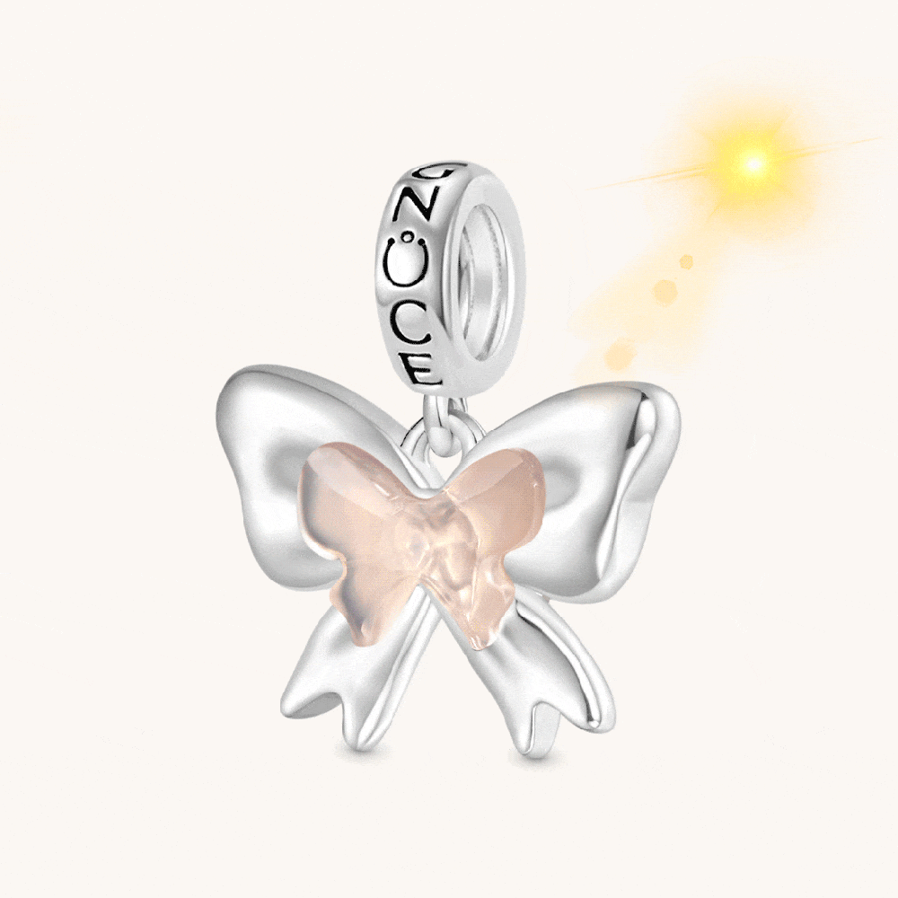 Gnoce Color-changing Bow-knot Charm