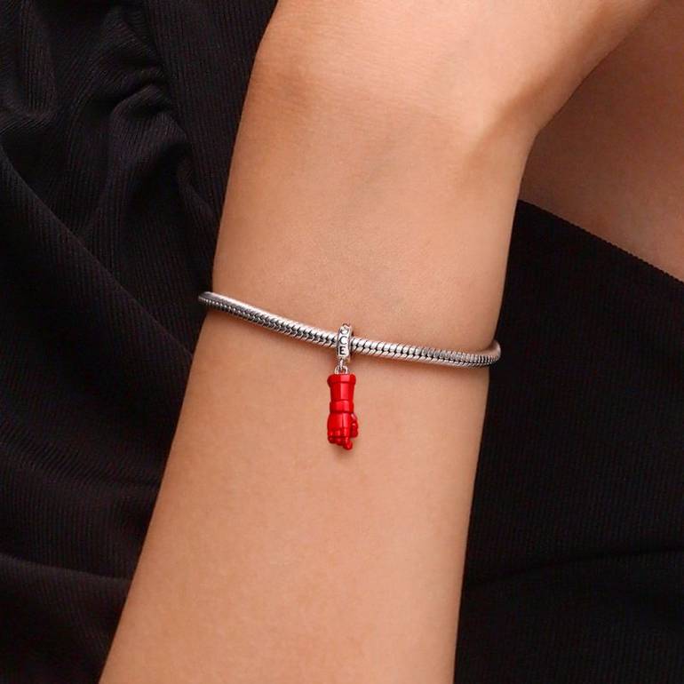 Gnoce Hellboy Right Hand of Doom Pendant Dangle Charm