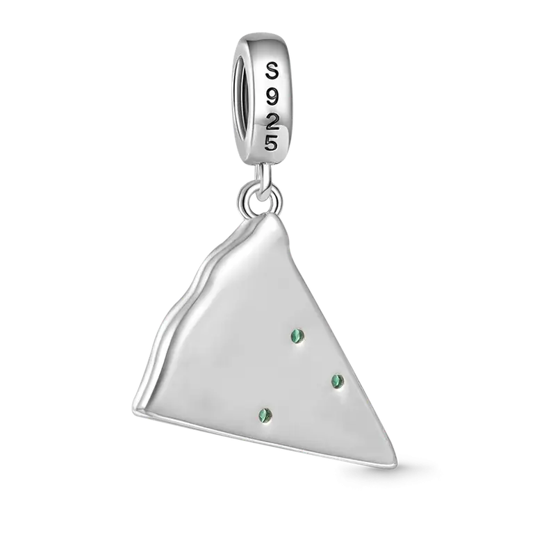 Gnoce Delicious Pizza Slice Pendant Dangle Charm