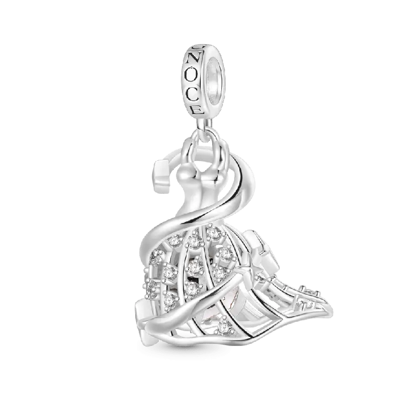 Gnoce Wireless LED Glow Magic Fairy Dress Pendant Dangle Charm