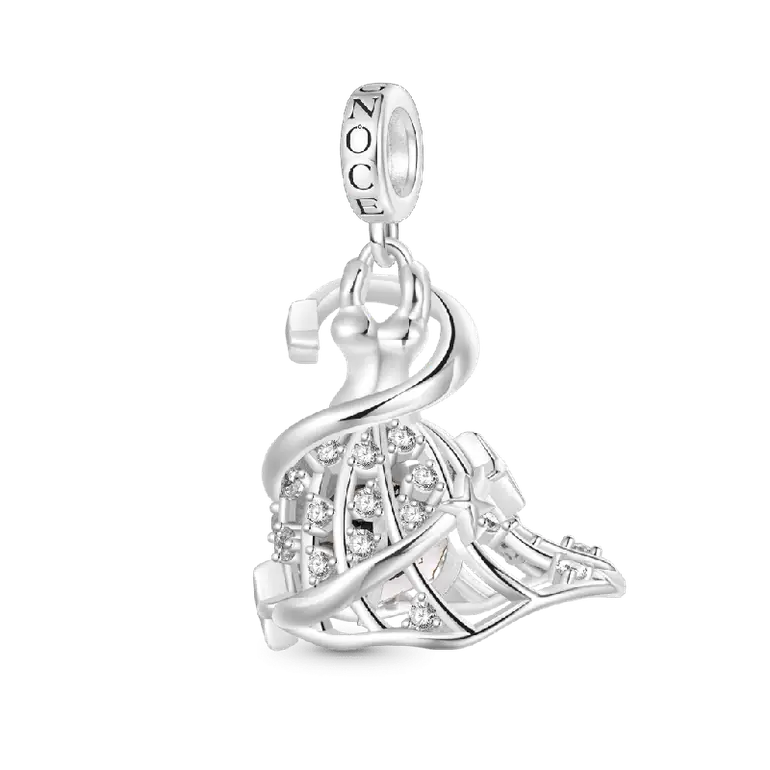 Gnoce Wireless LED Glow Magic Fairy Dress Pendant Dangle Charm