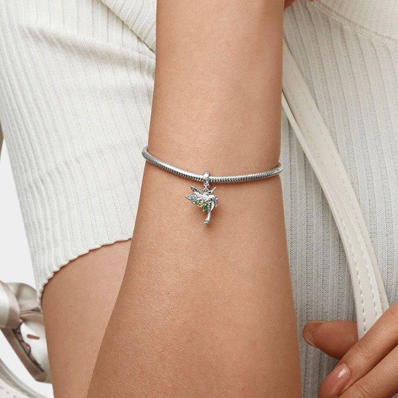 Gnoce Hummingbird Pendant Dangle Charm