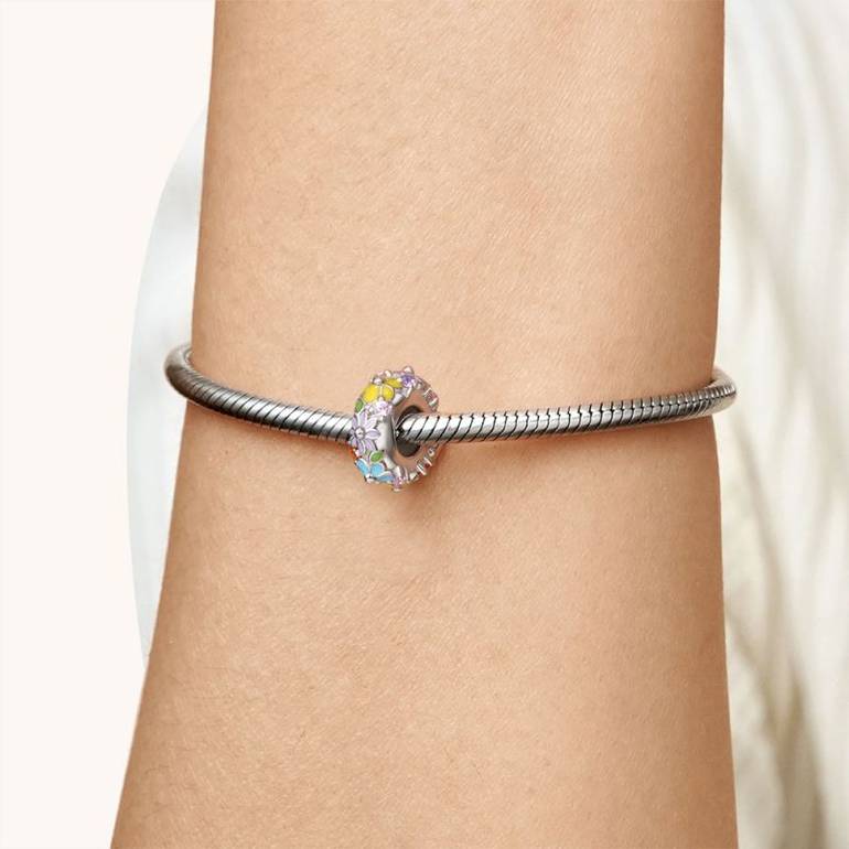 Gnoce Flowers Stopper Charm